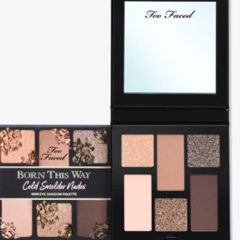 TOO FACED Cold Smolder Nudes Born This Way Mini Eyeshadow Palatte